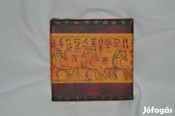 Egyiptomi stílusú vászonkép