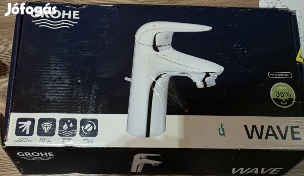 Egykaros mosdócsaptelep Grohe Wave