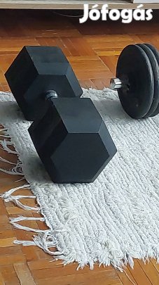 Egykezes súlyzó eladó jó állapotban/25kg/
