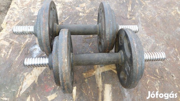 Egykezes súlyzó készlet