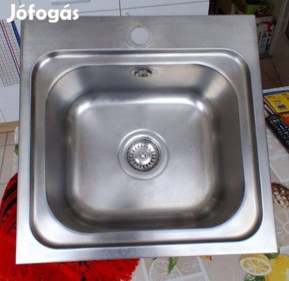 Egymedencés rozsdamentes mosogató