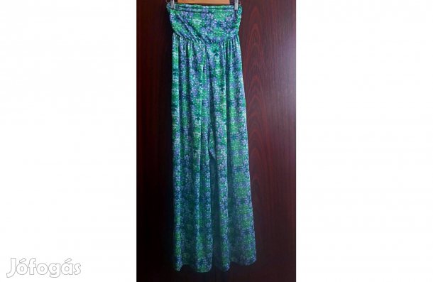 Egyméretű,női,pánt nélküli,stilizált,virágmintás Calzedonia overál