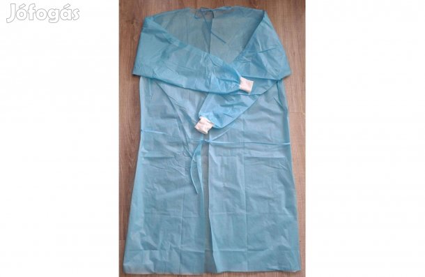 Egyszer használatos orvosi vagy látogatói védőköpeny