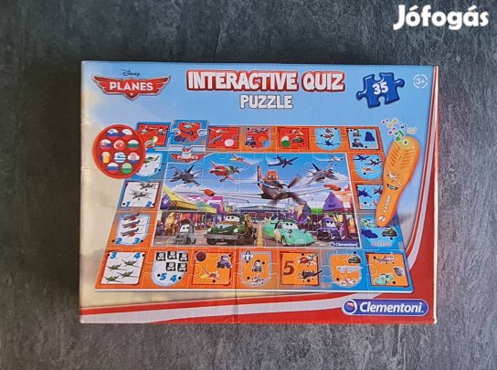 Egyszer használt Clementoni interaktív puzzle