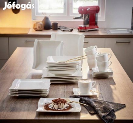Egyszer használt tányérkészlet eladó