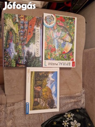 Egyszer kirakott puzzle egyben eladó.