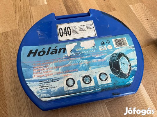 Egyszer sem használt hólánc személygépkocsihoz