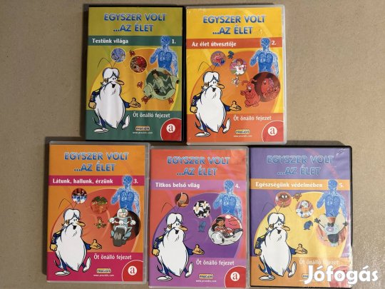 Egyszer volt az élet összes része dvd