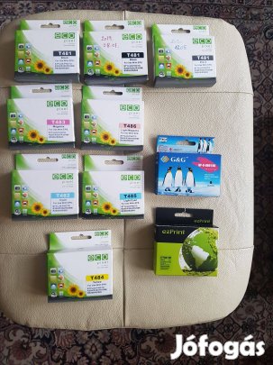 Együtt 5500Ft Epson 10 db nyomtató tinta patron Bontatlan csomagolás