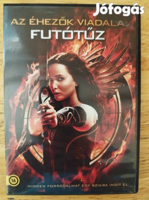 Éhezők viadala - Futótűz dvd Jennifer Lawrence 