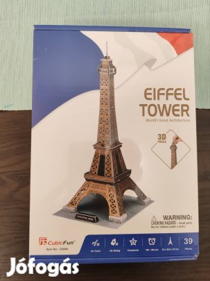 Eiffel Torony 3D puzzle bontatlan