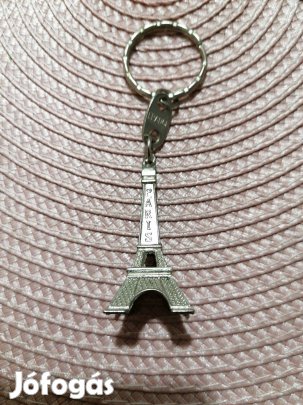 Eiffel torony kulcstartó 