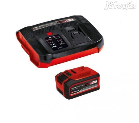 Einhell 4512143 18V 4-6 Ah Power X-Change & 6A Boostcharger Starter-Ki