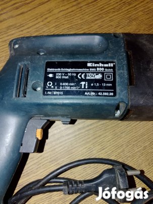 Einhell BMS 800 quick ütvefúró fúrógép 800 watt hibátlan