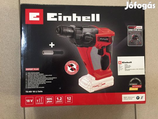 Einhell TE-HD 18 Li Solo Akkumulátoros fúrókalapács 18V 1,2J SDS-Plus