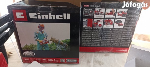 Einhell akkumulátoros láncfűrész.