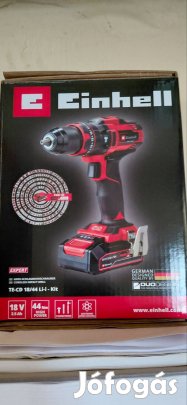 Einhell akkus fúró csavarozó fém tokmánnyal
