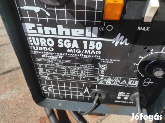 Einhell hegesztő eladó a képeken látható felszereléssel