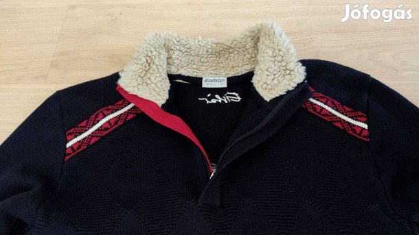 Eisbär férfi Merino gyapjú pulóver M-es méretben