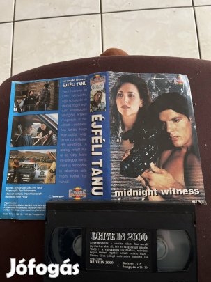 Éjféli tanu akció drive vhs 