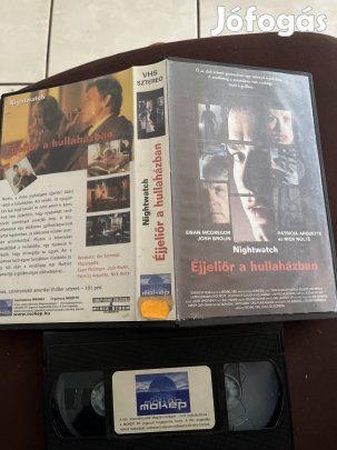Éjjeliőr a hullaházban vhs nagytok thriller. 