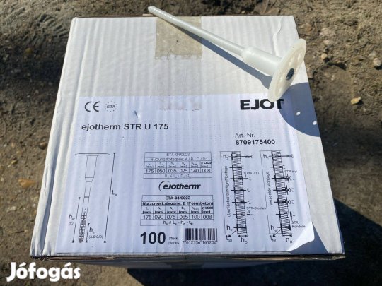 Ejotherm STR U 2G 175 önsüllyesztő dübel 100db