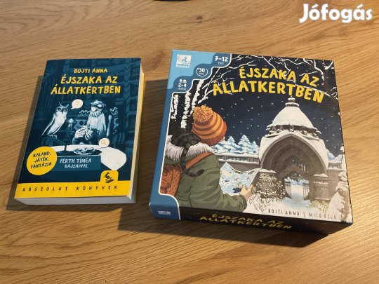 Éjszaka az állatkertben társas + könyv