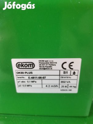 Ekom DK50 Plus Olajmentes Kompresszor
