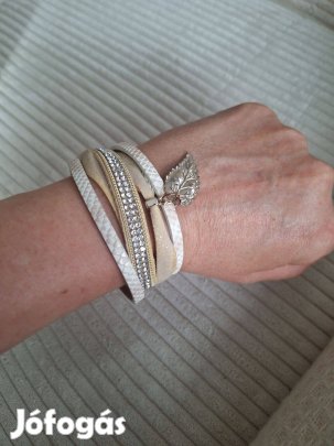 Ekrü női karkötő