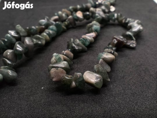 Ékszer szett moha achát