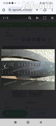 Ékszíj eladó New Holland