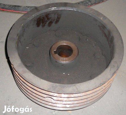 Ékszíjtárcsa párban, 210+320mm, 5 soros, szalagfűrész - sürgős