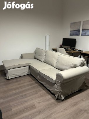 Ektorp 3 személyes kanapé+fekvőfotel