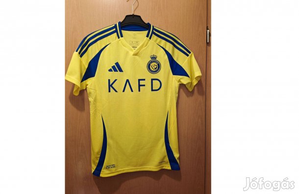 El-Nassr eredeti adidas 2024-25 sárga mez (S)