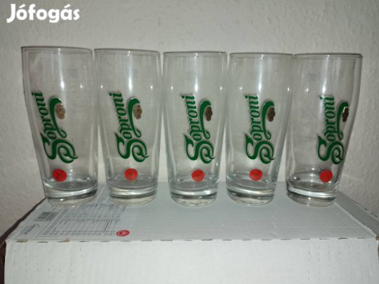 Eladó 0.5 literes üveg pohár Zalaegerszegen