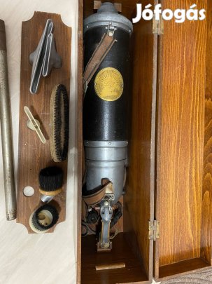 Eladó 100 éves fa dobozos Lux porszívó
