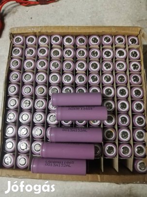 Eladó 100db LG 18650 akku cella! 