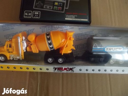 Eladó 105. Truck Betonkeverős Teherautó + Potkocsi Új Bontatlan