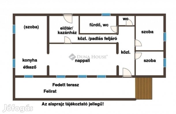 Eladó 110 nm-es ház Pécsvárad