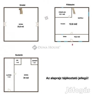 Eladó 114 nm-es ház Dány