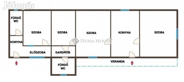 Eladó 120 nm-es ház Vecsés