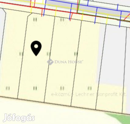 Eladó 1218 nm-es telek Rábatöttös
