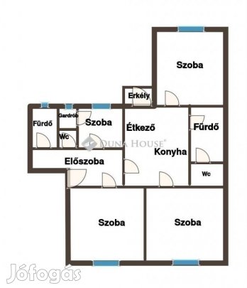 Eladó 122 nm-es lakás Pécs