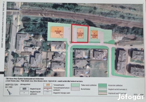 Eladó 150 nm-es raktár Üllő