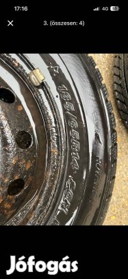Eladó 185/65R14 Westlake/Goodride SW608 téligumi+ 4x98 acélfelni