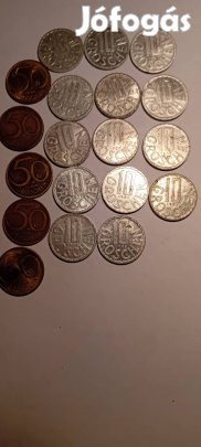 Eladó 19db osztrák groschen érmék!!