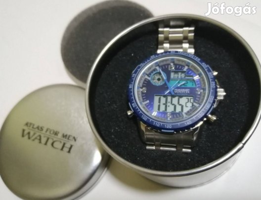 Eladó 1Atlas.Foormen. Watch -Ana-Digi Quartz Ff.Karóra Díszdobozban !