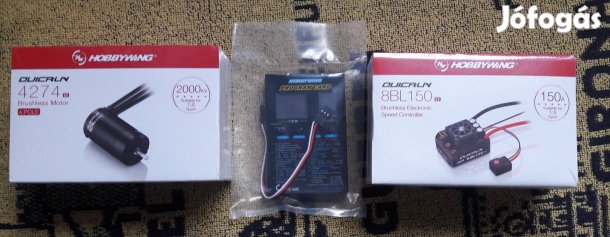 Eladó 1.8 Hobbywing Brushless szett. 2000kv motor 150A G2 szabályzó