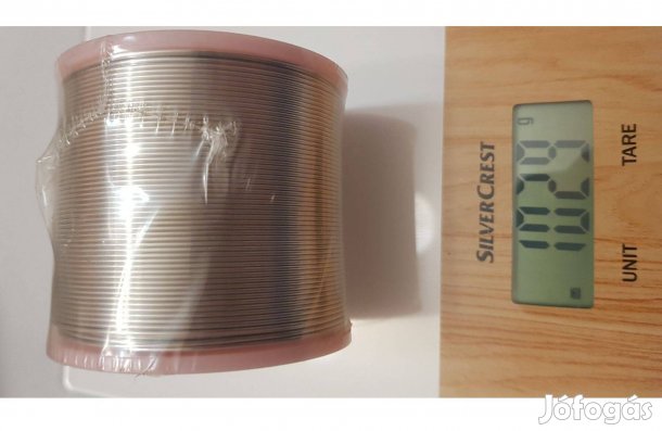 Eladó 1kg 1mm átmérőben ólommentes forrasztó ón huzal cin