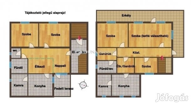 Eladó 200 nm-es ház Pécs